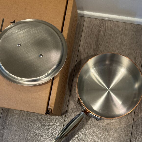 MAUVIEL M'150s 1.9 qt. Saucepan & Lid - Picture 4 of 7